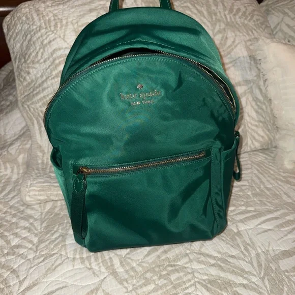 Kate Spade Green Backpack - Picture 1 of 4